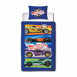 Ensemble housse de couette et taie doreiller Hot Wheels Beast Single