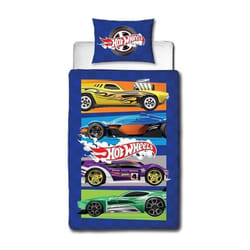 Ensemble housse de couette et taie doreiller Hot Wheels Beast Single