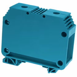 borne de jonction bleu - 175A - câble 70mm² Ce bloc de jonction bleu s'installe directement sur le rail DIN de votre tableau  ...