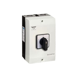 Coffret inverseur de source manuel 32A monophasé ou triphasé pour groupe électrogène IMO