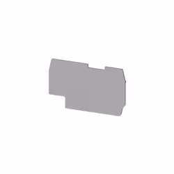 Plaque d'extrémité grise pour borne à ressort 1.5mm², IMO - Gamme : EPPF (Push Fit/push In) Se monte sur le côté de la borne  ...