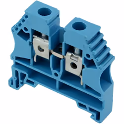 Borne de jonction à vis bleue 6mm², 600V, 41A, IMO - Gamme : ER Reliez vos fils et câbles à une installation électrique à l’a ...
