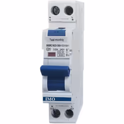 Disjoncteur différentiel ultra compact 30mA 25A 1P+N Type AC Courbe C - IMO IMO est une entreprise anglaise fondée en 1972 fa ...