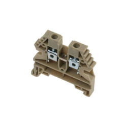 IMO - Borne de jonction à vis 6mm² - pas 8mm - beige