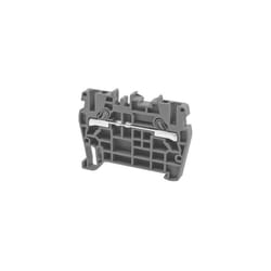 IMO - Borne de jonction à ressort 2,5mm² - pas 5mm - grise - type PushFit