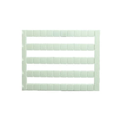 IMO - Lot de 50 étiquettes de marquage blanche 5x5mm, sans impression (fond blanc)