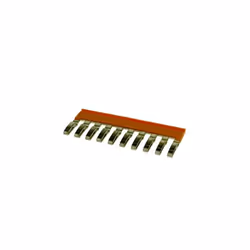 Barette de jonction sécable pour borne à ressort 2.5mm² - IMO CCS2.5/10. Se monte exclusivement sur les bornes 2.5mm² PF et/o ...