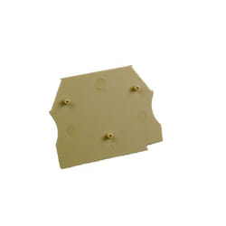 IMO - Plaque d'extrémité beige pour borne à vis 2,5 à 10mm²