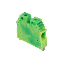 IMO - Borne de jonction à vis de terre 6 à 10mm² - pas 10mm - vert/jaune