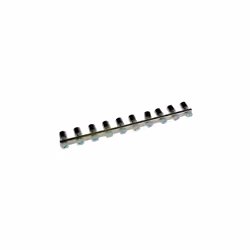 Barette de jonction sécable, 10 voies, pour borne à vis 16 mm² et 25mm ² - IMO CC16/10. Se monte exclusivement sur les bornes ...