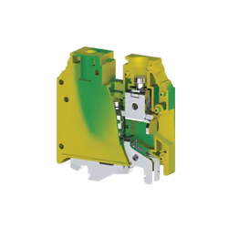 Borne de jonction à vis vert/jaune (terre) 16mm², 600V, IMO - Gamme : ER Reliez vos fils et câbles à une installation électri ...