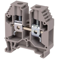 Borne de jonction à vis 16mm² - pas 12mm - grise IMO