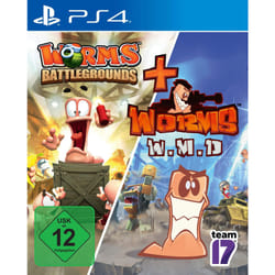 Team17 Worms Battlegrounds + Worms WMD Bundle PlayStation 4