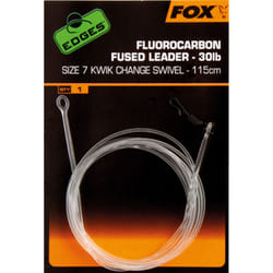 Fil en Fluocarbonne Fox Fused Leaders Kwik Change Edges taille 7