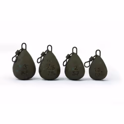 Fox Camotex Pear Swivel Lead 1.5oz-42g Plomb de Pêche Àla Carpe lac et rivière