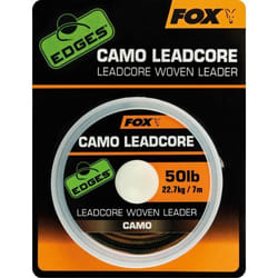 Fox Edges Camo Leadcore 50lb x7m pour la Pêche à la Carpe