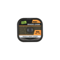 Lot de 3 bas de ligne tressée Fox Naturals Leader