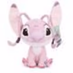 Peluche - Lilo Et Stitch - Peluche Angel Rose Pale Avec Son 20cm