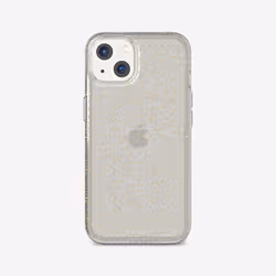 Tech21 Evo Sparkle, Housse, Apple, iPhone 13, 15,5 cm (6.1"), Or, Transparent