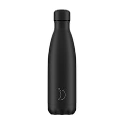 Chilly's Monochrome B500MOABL gourde Utilisation quotidienne 500 ml Acier inoxydable Noir
