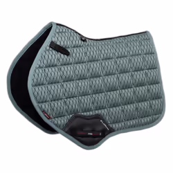 Tapis de selle pour cheval mesh LeMieux Carbon Close Contact