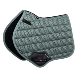 Tapis de selle pour cheval mesh LeMieux Carbon Close Contact