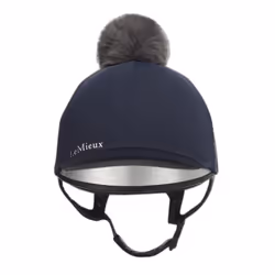 Toque pour casque équitation en soie LeMieux Eleanor