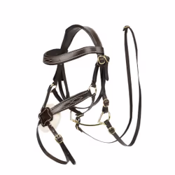 Bridon muserolle croisée pour Hobby Horse LeMieux