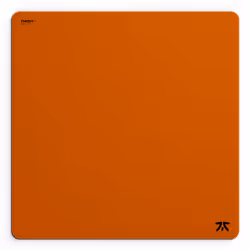 Fnatic DASH2 MAX, Orange, Monochromatique, mousse, Base antidérapante, Tapis de souris de jeu