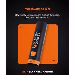 Fnatic DASH2 MAX Tapis de souris de jeu Orange - Vue supplémentaire 5