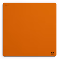 Fnatic Focus3 MAX L, Orange, Monochromatique, mousse, Base antidérapante, Tapis de souris de jeu