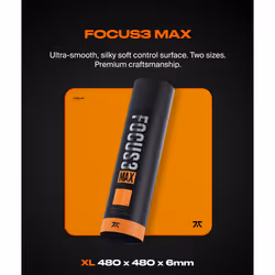Fnatic Focus3 MAX L Tapis de souris de jeu Orange - Vue supplémentaire 5