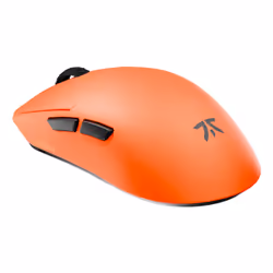 Fnatic MAYA 8K, Droitier, Optique, Bluetooth + USB Type-C, 30000 DPI, Orange
