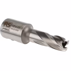 Diamètre de coupe = 12 mm Matériau = HSS Nombre de pièces = 1 Outils de coupe HSS standard de RS Pro. Ces outils de coupe sta ...