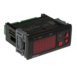 Rs Pro - Contrôleur de température Marche/Arrêt, 230 v c.a., 2 sorties Relais, ssr, 1 entrée entrées PT100, 77 x 35mm ( Prix pour 1 )