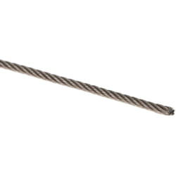 Rs Pro - Câble métallique en Acier inoxydable, 15 mm x 100m, 26kg ( Prix pour 1 )