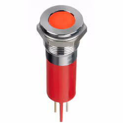 Tension nominale = 12V c.c. Couleur du flux lumineux = Rouge Taille de l'orifice de fixation = 12mm Type de lampe = LED Type ...