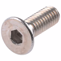 Taille de filetage = M4 Longueur = 25mm Forme de tête = Vis fraisée à tête creuse hexagonale Standard DIN = DIN 7991 Type d'a ...