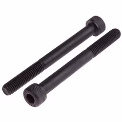 Taille de filetage = M20 Longueur = 80mm Forme de tête = Six pans creux Standard DIN = DIN 912 Matériau = Acier Finition = No ...