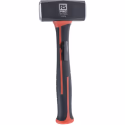 Type de marteau = Massette Matériaux de la tête = Acier au carbone Matériau de la poignée = Fibre de verre Poids = 1kg RS PRO ...