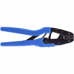 Fonctionnement = Manuel Ratcheting = Oui Pince à sertir RS Pro pour cosses de type drapeau. Cette pince à sertir pour câble d ...