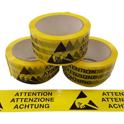 Rs Pro - Bande de sécurité esd 50mm x 66m, Antistatique ( Prix pour 1 )