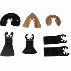 Type d'accessoire pour outils multifonctions = Jeu de lames oscillantes Type d'outil multifonction = Scies oscillantes A util ...