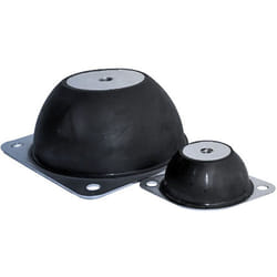M10 ø 136mm capacité 140kg en Caoutchouc naturel ( Prix pour 1 ) - Rs Pro