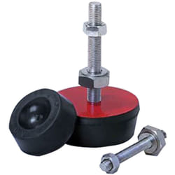 Rs Pro - M10 ø 60mm capacité 120kg en Caoutchouc naturel ( Prix pour 1 )