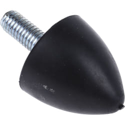 Butée d'arrêt RS PRO M8 Ø 30mm capacité 56kg en Caoutchouc ( Prix pour Sachet de 4 )