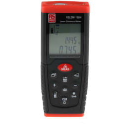 Télémètre laser Rs Pro RSLDM-100H d'une portée de 0,05 100m ±1,5 mm Impérial, Métrique ( Prix pour 1 )