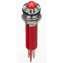 Rs Pro - Voyant led lumineux Rouge dia. 8mm, 2V c.c., IP67 ( Prix pour 1 )
