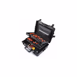 Type de kit = Ingénieurs Nombre de pièces = 25 Conforme VDE/1000V = Non Mallette à outils pour techniciens de 25 pièces de RS ...