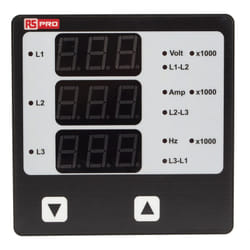 Rs Pro - Indicateur numérique multifonction led, 3 digits ( Prix pour 1 )